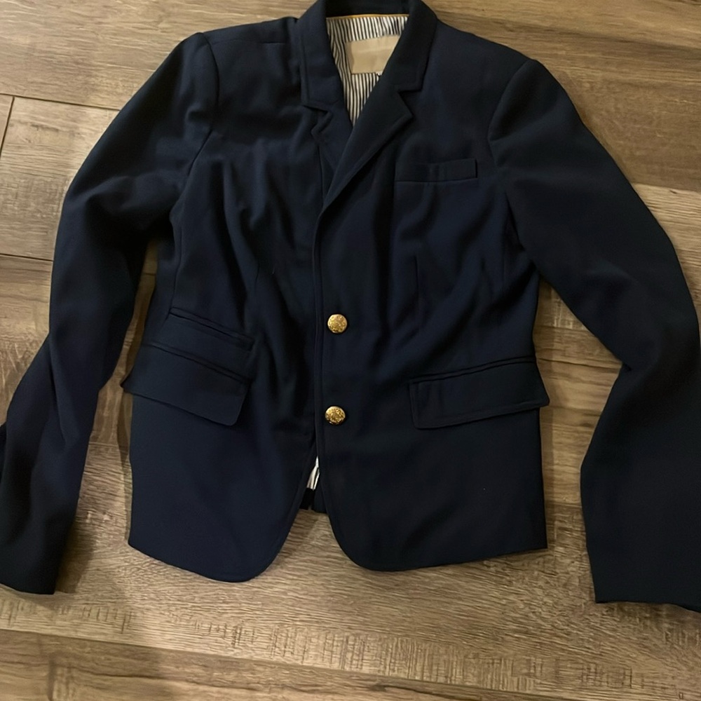 Size 6 Navy Blue Banana Republic Blazer